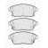 Kit de plaquettes de frein, frein à disque PREMIER ECO FRICTION FDB4264 Ferodo, Vignette 3