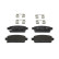 Kit de plaquettes de frein, frein à disque PREMIER ECO FRICTION FDB4265 Ferodo, Vignette 3