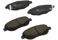 Kit de plaquettes de frein, frein à disque PREMIER ECO FRICTION FDB4276 Ferodo