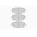 Kit de plaquettes de frein, frein à disque PREMIER ECO FRICTION FDB4276 Ferodo, Vignette 3