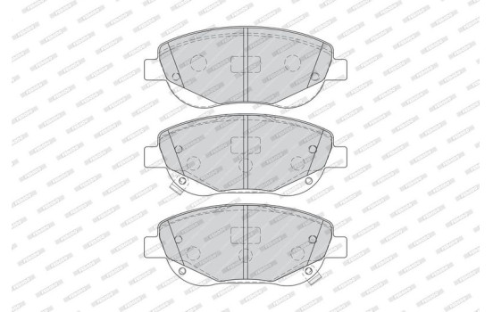 Kit de plaquettes de frein, frein à disque PREMIER ECO FRICTION FDB4276 Ferodo, Image 3
