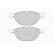 Kit de plaquettes de frein, frein à disque PREMIER ECO FRICTION FDB4285 Ferodo, Vignette 5