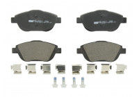 Kit de plaquettes de frein, frein à disque PREMIER ECO FRICTION FDB4288 Ferodo