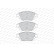 Kit de plaquettes de frein, frein à disque PREMIER ECO FRICTION FDB4288 Ferodo, Vignette 3