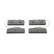 Kit de plaquettes de frein, frein à disque PREMIER ECO FRICTION FDB4290 Ferodo, Vignette 2