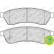 Kit de plaquettes de frein, frein à disque PREMIER ECO FRICTION FDB4305 Ferodo, Vignette 5