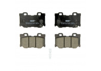 Kit de plaquettes de frein, frein à disque PREMIER ECO FRICTION FDB4312 Ferodo
