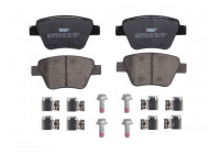 Kit de plaquettes de frein, frein à disque PREMIER ECO FRICTION FDB4316 Ferodo