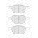Kit de plaquettes de frein, frein à disque PREMIER ECO FRICTION FDB4319 Ferodo, Vignette 4