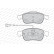 Kit de plaquettes de frein, frein à disque PREMIER ECO FRICTION FDB4331 Ferodo, Vignette 3