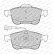 Kit de plaquettes de frein, frein à disque PREMIER ECO FRICTION FDB4338 Ferodo, Vignette 3