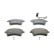 Kit de plaquettes de frein, frein à disque PREMIER ECO FRICTION FDB4340 Ferodo, Vignette 2