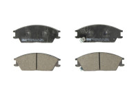 Kit de plaquettes de frein, frein à disque PREMIER ECO FRICTION FDB435 Ferodo