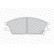 Kit de plaquettes de frein, frein à disque PREMIER ECO FRICTION FDB435 Ferodo, Vignette 4