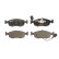 Kit de plaquettes de frein, frein à disque PREMIER ECO FRICTION FDB4353 Ferodo