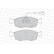 Kit de plaquettes de frein, frein à disque PREMIER ECO FRICTION FDB4353 Ferodo, Vignette 3