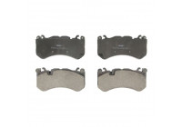 Kit de plaquettes de frein, frein à disque PREMIER ECO FRICTION FDB4373 Ferodo