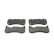 Kit de plaquettes de frein, frein à disque PREMIER ECO FRICTION FDB4373 Ferodo, Vignette 4