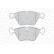 Kit de plaquettes de frein, frein à disque PREMIER ECO FRICTION FDB4380 Ferodo, Vignette 5