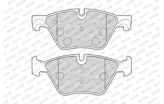 Kit de plaquettes de frein, frein à disque PREMIER ECO FRICTION FDB4380 Ferodo, Image 5