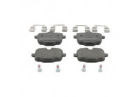 Kit de plaquettes de frein, frein à disque PREMIER ECO FRICTION FDB4381 Ferodo