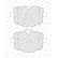 Kit de plaquettes de frein, frein à disque PREMIER ECO FRICTION FDB4381 Ferodo, Vignette 6