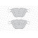 Kit de plaquettes de frein, frein à disque PREMIER ECO FRICTION FDB4382 Ferodo, Vignette 5