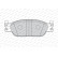 Kit de plaquettes de frein, frein à disque PREMIER ECO FRICTION FDB4389 Ferodo, Vignette 3