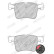 Kit de plaquettes de frein, frein à disque PREMIER ECO FRICTION FDB4394 Ferodo, Vignette 2