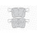 Kit de plaquettes de frein, frein à disque PREMIER ECO FRICTION FDB4394 Ferodo, Vignette 5