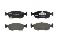 Kit de plaquettes de frein, frein à disque PREMIER ECO FRICTION FDB4400 Ferodo