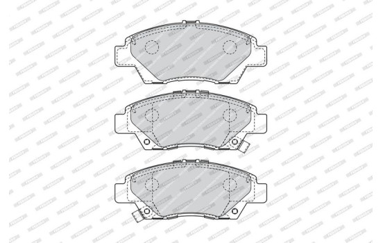 Kit de plaquettes de frein, frein à disque PREMIER ECO FRICTION FDB4404 Ferodo, Image 3