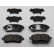 Kit de plaquettes de frein, frein à disque PREMIER ECO FRICTION FDB4426 Ferodo, Vignette 2