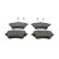 Kit de plaquettes de frein, frein à disque PREMIER ECO FRICTION FDB4428 Ferodo, Vignette 4