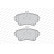 Kit de plaquettes de frein, frein à disque PREMIER ECO FRICTION FDB4428 Ferodo, Vignette 5