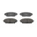 Kit de plaquettes de frein, frein à disque PREMIER ECO FRICTION FDB4446 Ferodo, Vignette 2