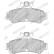 Kit de plaquettes de frein, frein à disque PREMIER ECO FRICTION FDB4457 Ferodo, Vignette 2