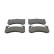 Kit de plaquettes de frein, frein à disque PREMIER ECO FRICTION FDB4468 Ferodo, Vignette 4