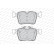 Kit de plaquettes de frein, frein à disque PREMIER ECO FRICTION FDB4487 Ferodo, Vignette 3