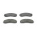 Kit de plaquettes de frein, frein à disque PREMIER ECO FRICTION FDB4567 Ferodo, Vignette 2