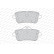 Kit de plaquettes de frein, frein à disque PREMIER ECO FRICTION FDB4587 Ferodo, Vignette 5