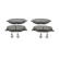 Kit de plaquettes de frein, frein à disque PREMIER ECO FRICTION FDB4590 Ferodo, Vignette 2