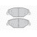 Kit de plaquettes de frein, frein à disque PREMIER ECO FRICTION FDB4590 Ferodo, Vignette 3