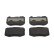 Kit de plaquettes de frein, frein à disque PREMIER ECO FRICTION FDB4608 Ferodo, Vignette 2