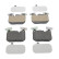 Kit de plaquettes de frein, frein à disque PREMIER ECO FRICTION FDB4611 Ferodo, Vignette 4