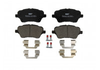 Kit de plaquettes de frein, frein à disque PREMIER ECO FRICTION FDB4612 Ferodo