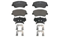 Kit de plaquettes de frein, frein à disque PREMIER ECO FRICTION FDB4613 Ferodo