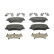 Kit de plaquettes de frein, frein à disque PREMIER ECO FRICTION FDB4613 Ferodo, Vignette 2