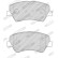 Kit de plaquettes de frein, frein à disque PREMIER ECO FRICTION FDB4613 Ferodo, Vignette 4