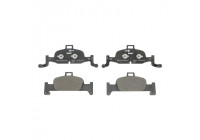 Kit de plaquettes de frein, frein à disque PREMIER ECO FRICTION FDB4616 Ferodo